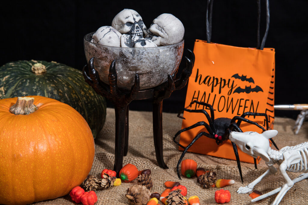 Consider adding Halloween decorations to your list of screened-in porch ideas this Fall