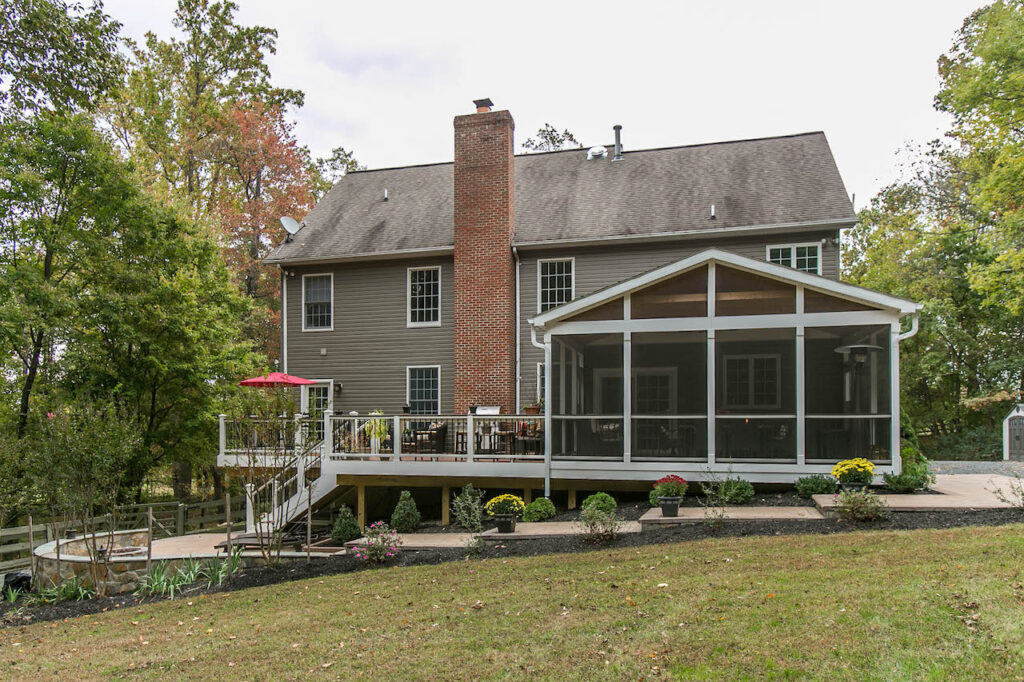 Patio and porch screening in Northern VA