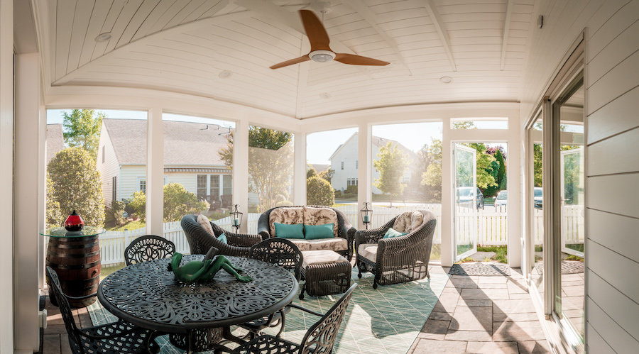 Enclosed home additions in Bristow