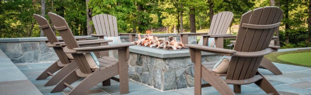 Luxury firepit in Round Hill, VA